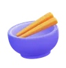 Bowl With Chopsticks