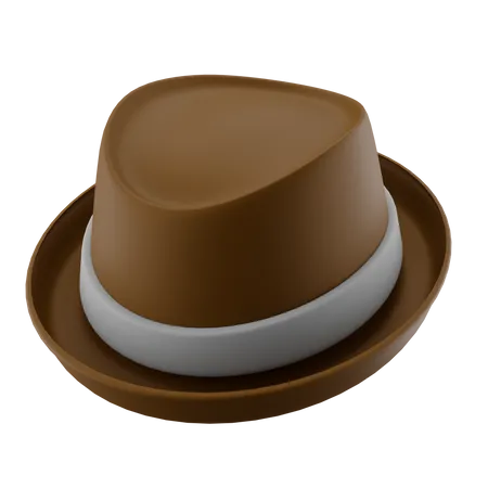 Bowler Derby Hat  3D Icon