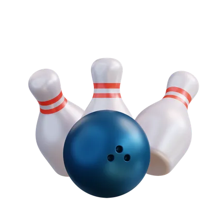 3 D Illustration Bowling 3D Icon