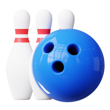 Bowling  3D Icon