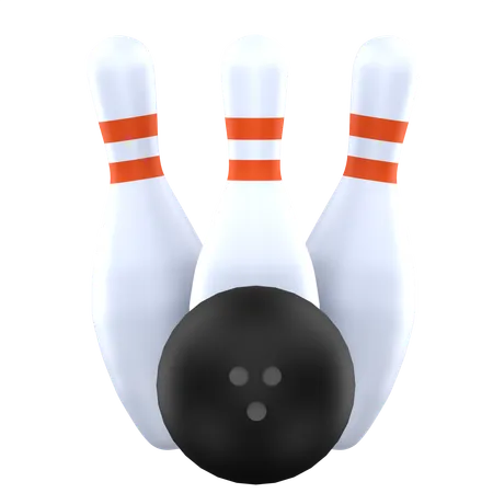 Bowling  3D Icon