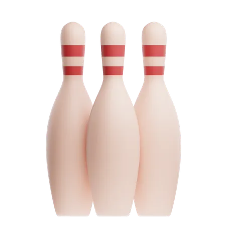 Bowling  3D Icon