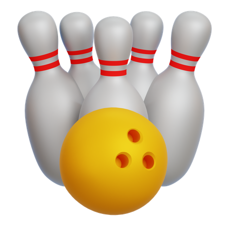 Bowling  3D Icon