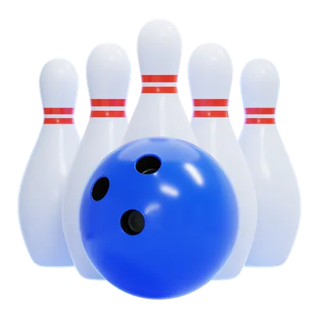 Bowling  3D Icon