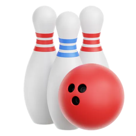 Bowling  3D Icon