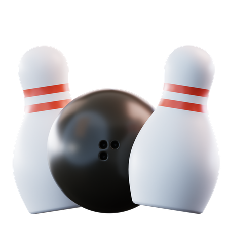 Bowling  3D Icon
