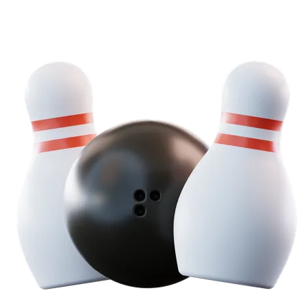 Bowling  3D Icon