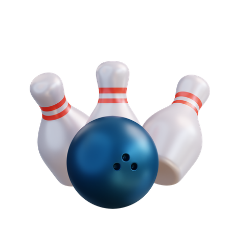 Bowling  3D Icon