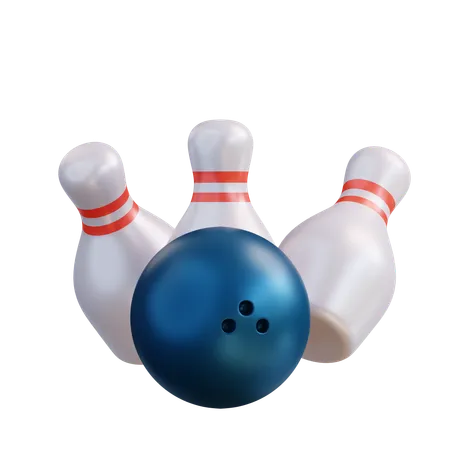 Bowling  3D Icon