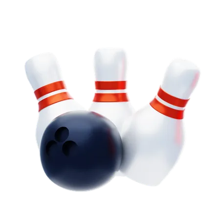 Bowling  3D Icon