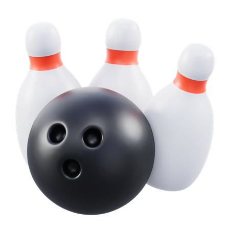 Bowling  3D Icon