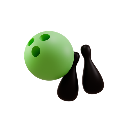 Bowling  3D Icon