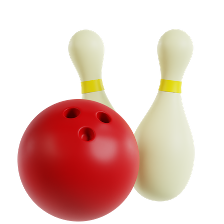 Bowling  3D Icon