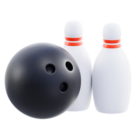 Bowling  3D Icon