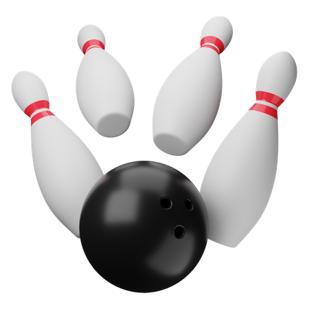 Bowling  3D Icon