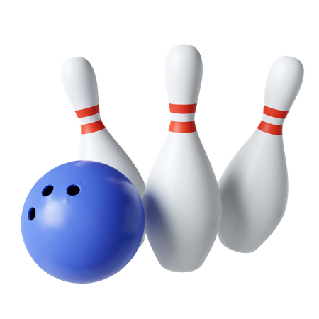 Bowling  3D Icon