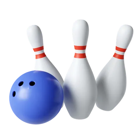 Bowling  3D Icon