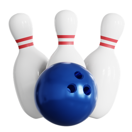 Bowling  3D Icon