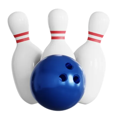 Bowling  3D Icon