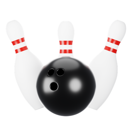 Bowling  3D Icon