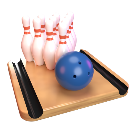 Bowling  3D Icon