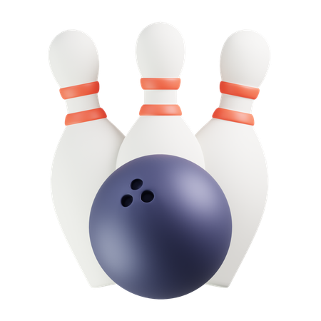 Bowling  3D Icon