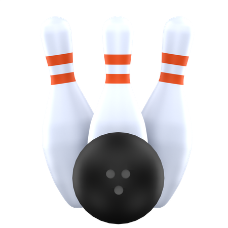 Bowling  3D Icon