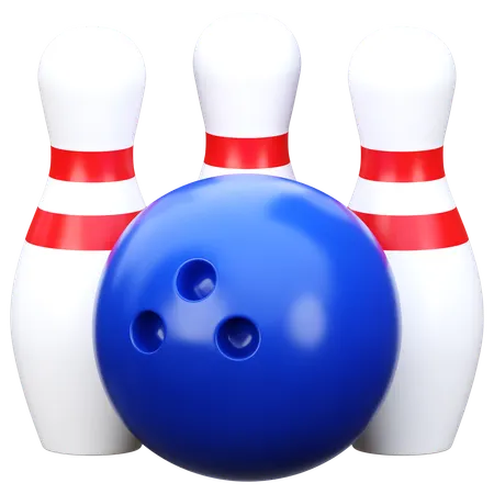 Bowling  3D Icon