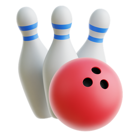 Bowling  3D Icon