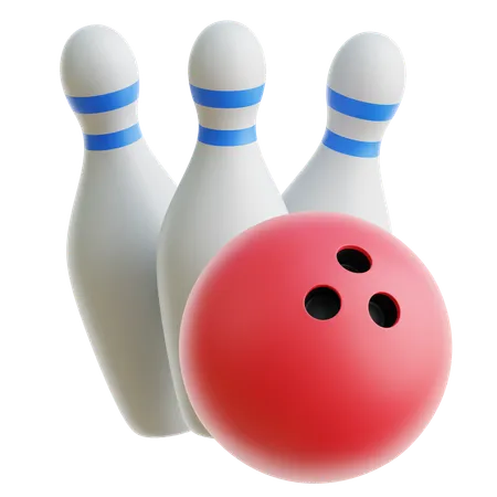 Bowling  3D Icon