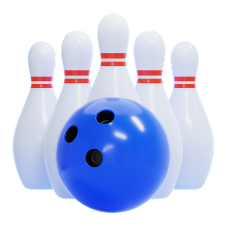 Bowling  3D Icon