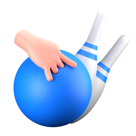 Bowling  3D Icon