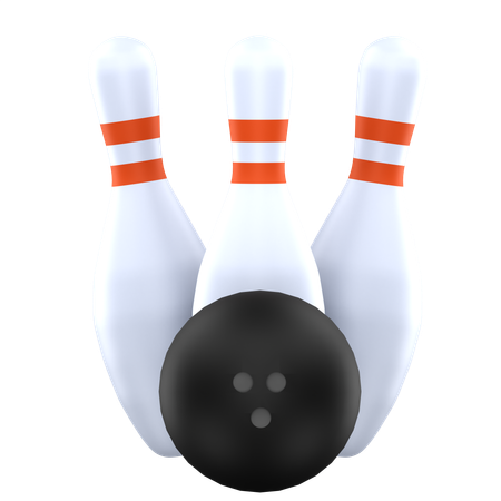 Bowling  3D Icon