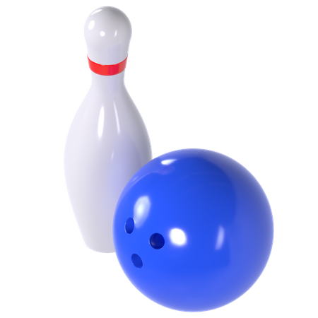 Bowling  3D Icon