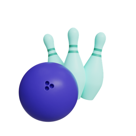 Bowling  3D Icon