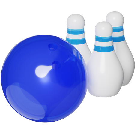 Bowling  3D Icon