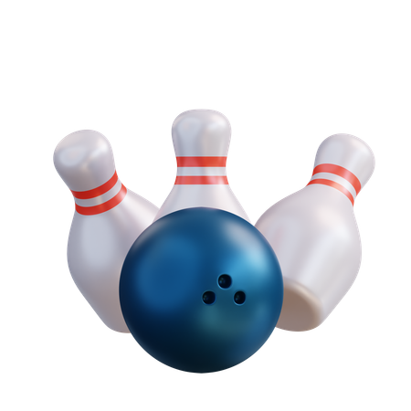 Bowling  3D Icon