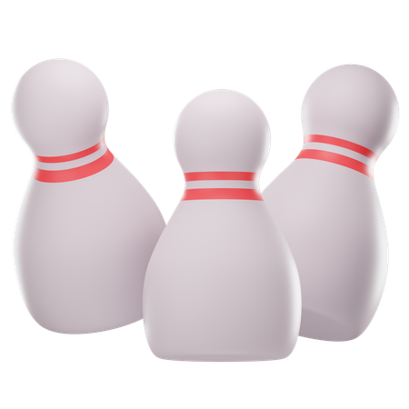Bowling  3D Icon