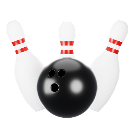 Bowling  3D Icon