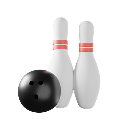 Bowling  3D Illustration