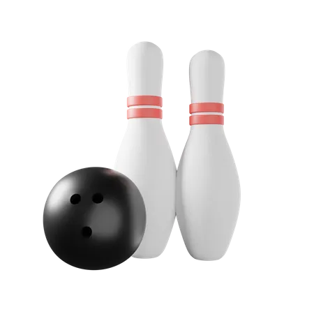 Bowling  3D Illustration