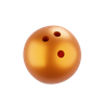 3d bowling-ball illustration
