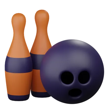 Bowling Ball  3D Icon