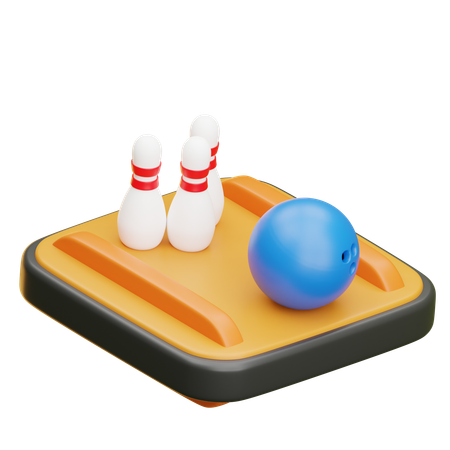 Bowling ball  3D Icon