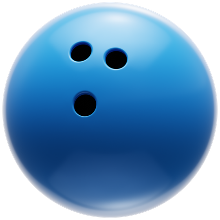 Bowling Ball  3D Icon