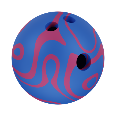 Bowling ball  3D Icon