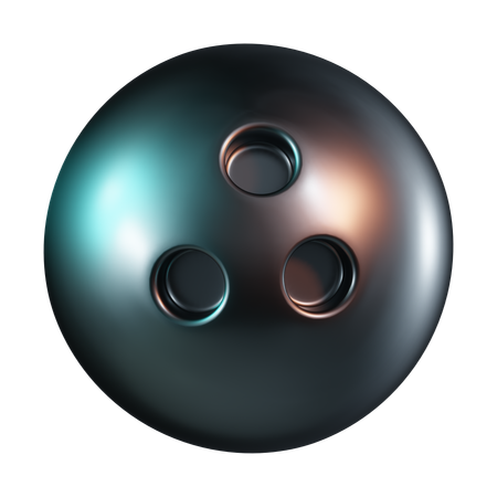 Bowling Ball  3D Icon