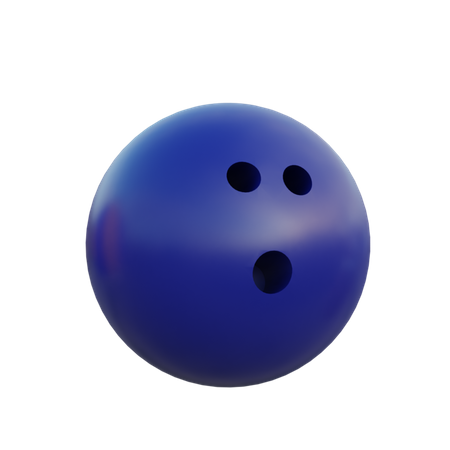 Bowling Ball 3D Icon