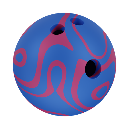 Bowling ball  3D Icon
