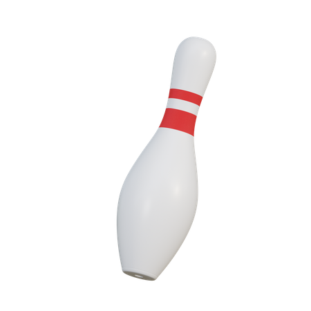 Bouteille de bowling  3D Icon